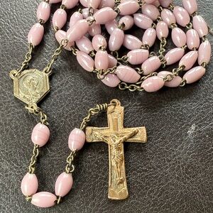 Rosary with glass beads